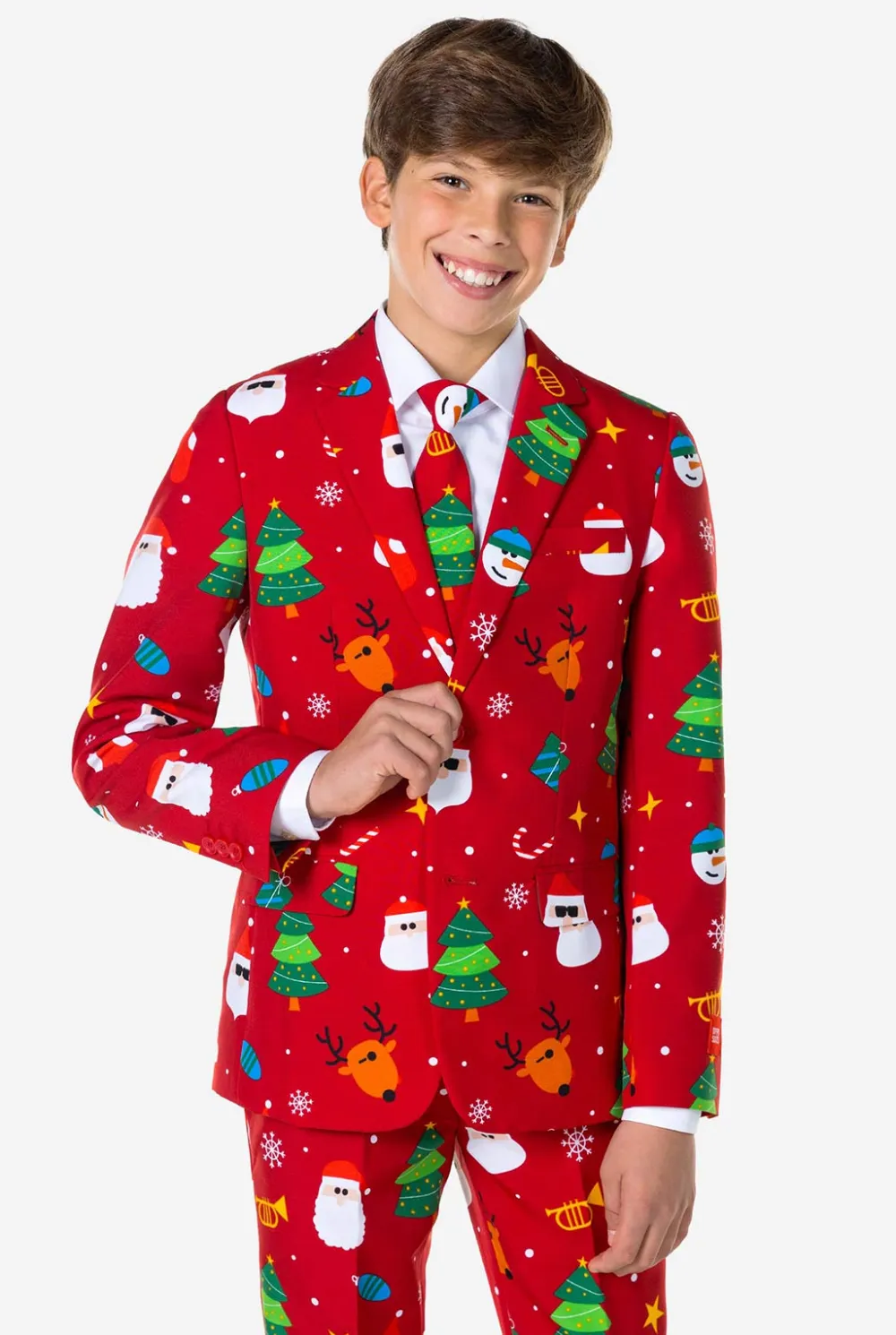 OppoSuits Kerst Pakken|Festivity Red