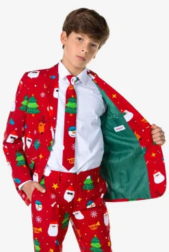 OppoSuits Kerst Pakken|Festivity Red