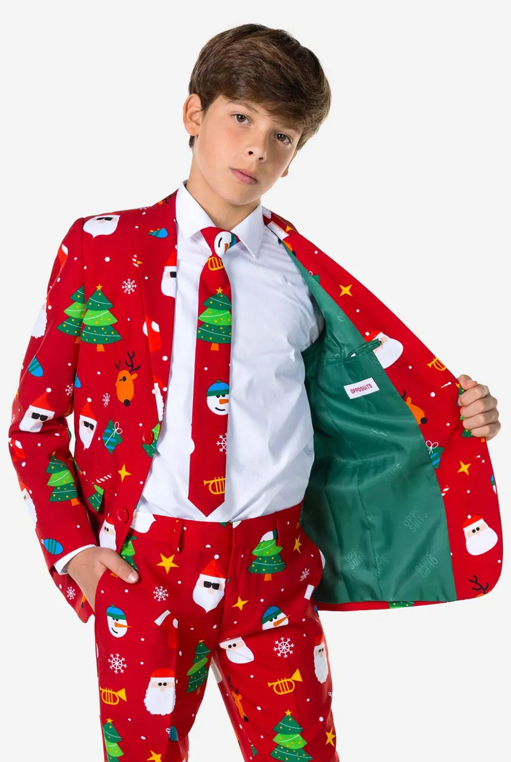 OppoSuits Kerst Pakken|Festivity Red