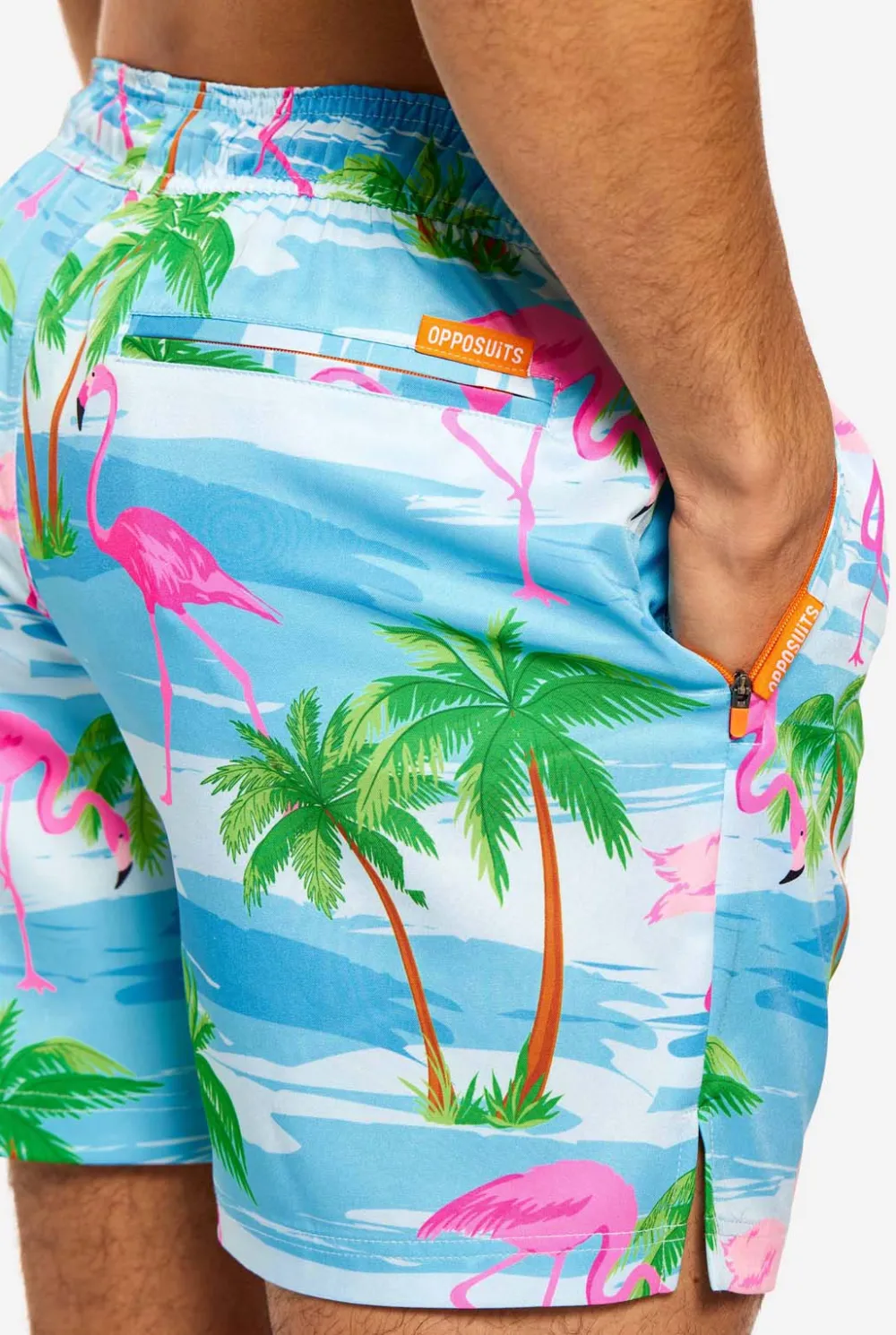 Heren OppoSuits Zwembroeken|Flaminguy