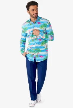 Heren OppoSuits Casual Overhemden|Flaminguy