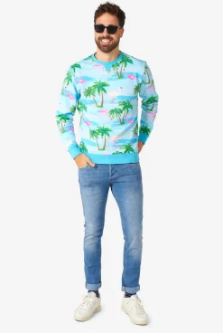 Heren OppoSuits Carnavals Sweaters|Flaminguy