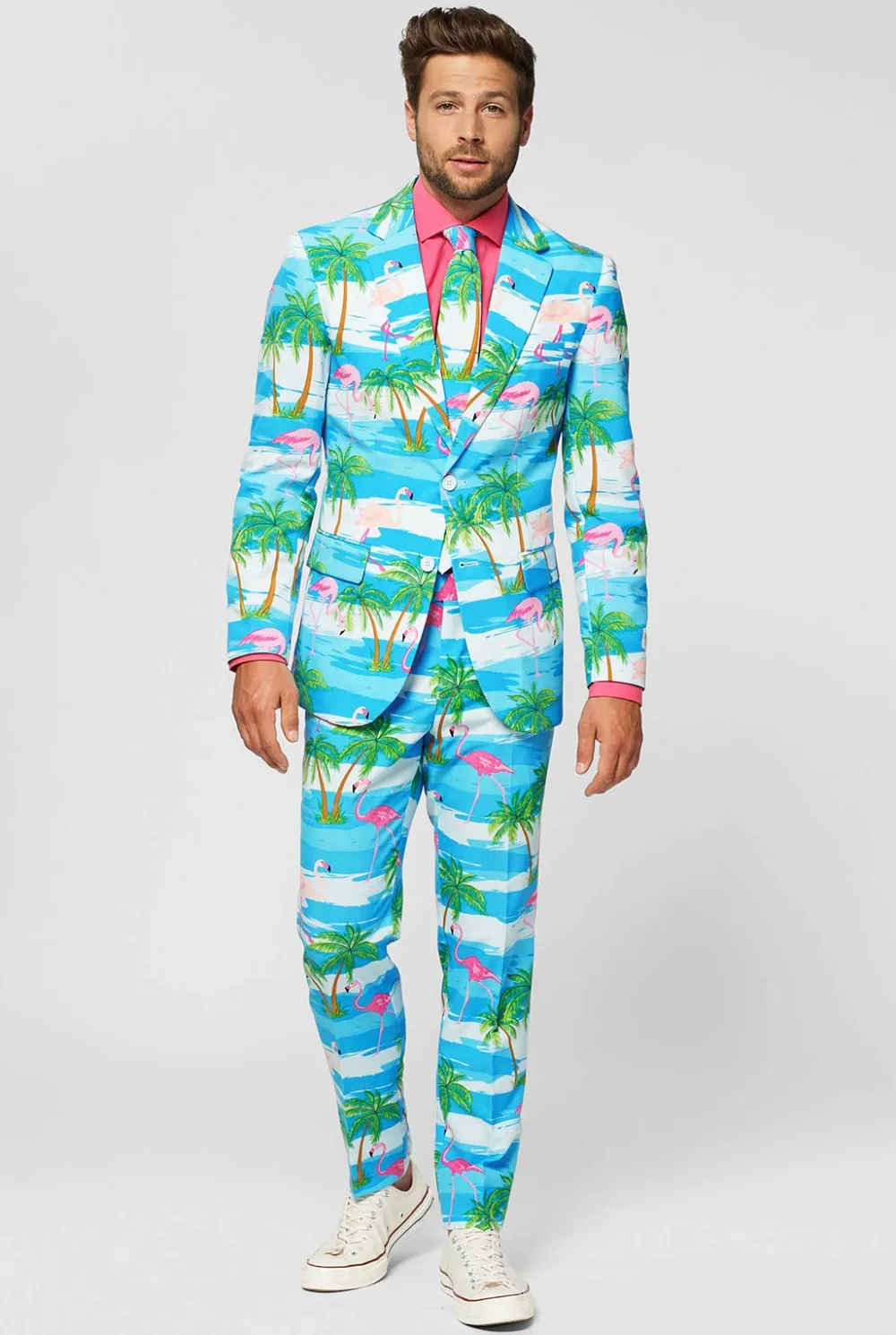 Heren OppoSuits Vrijgezellenfeest Pakken|Carnavalspakken|Flaminguy