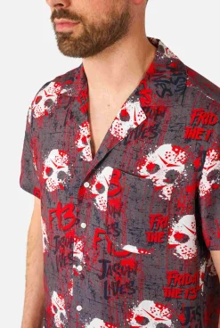 Heren OppoSuits Zomer Overhemden|Hawaii Shirts|Friday the 13th™