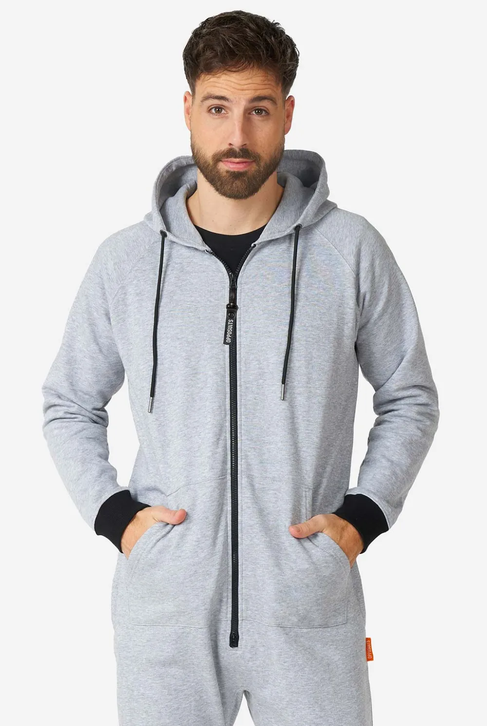 DAMES OppoSuits Effen Gekleurde Onesies|Effen Gekleurde Onesies|Gentle Grey