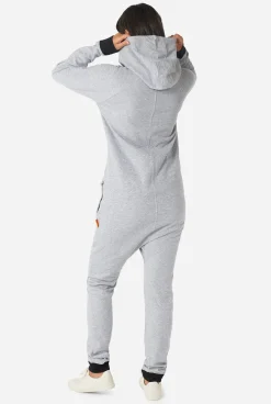 DAMES OppoSuits Effen Gekleurde Onesies|Effen Gekleurde Onesies|Gentle Grey
