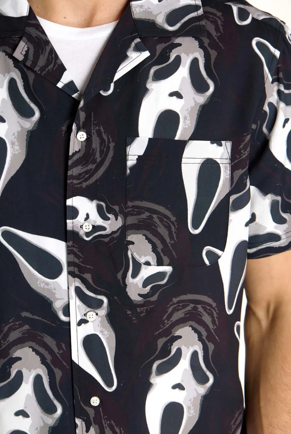 Heren OppoSuits Halloween Overhemden|Zomer Overhemden|GhostFace®
