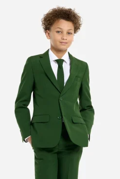 OppoSuits Effen Gekleurde Pakken|Kerst Pakken|Glorious Green