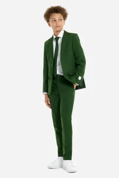 OppoSuits Effen Gekleurde Pakken|Kerst Pakken|Glorious Green
