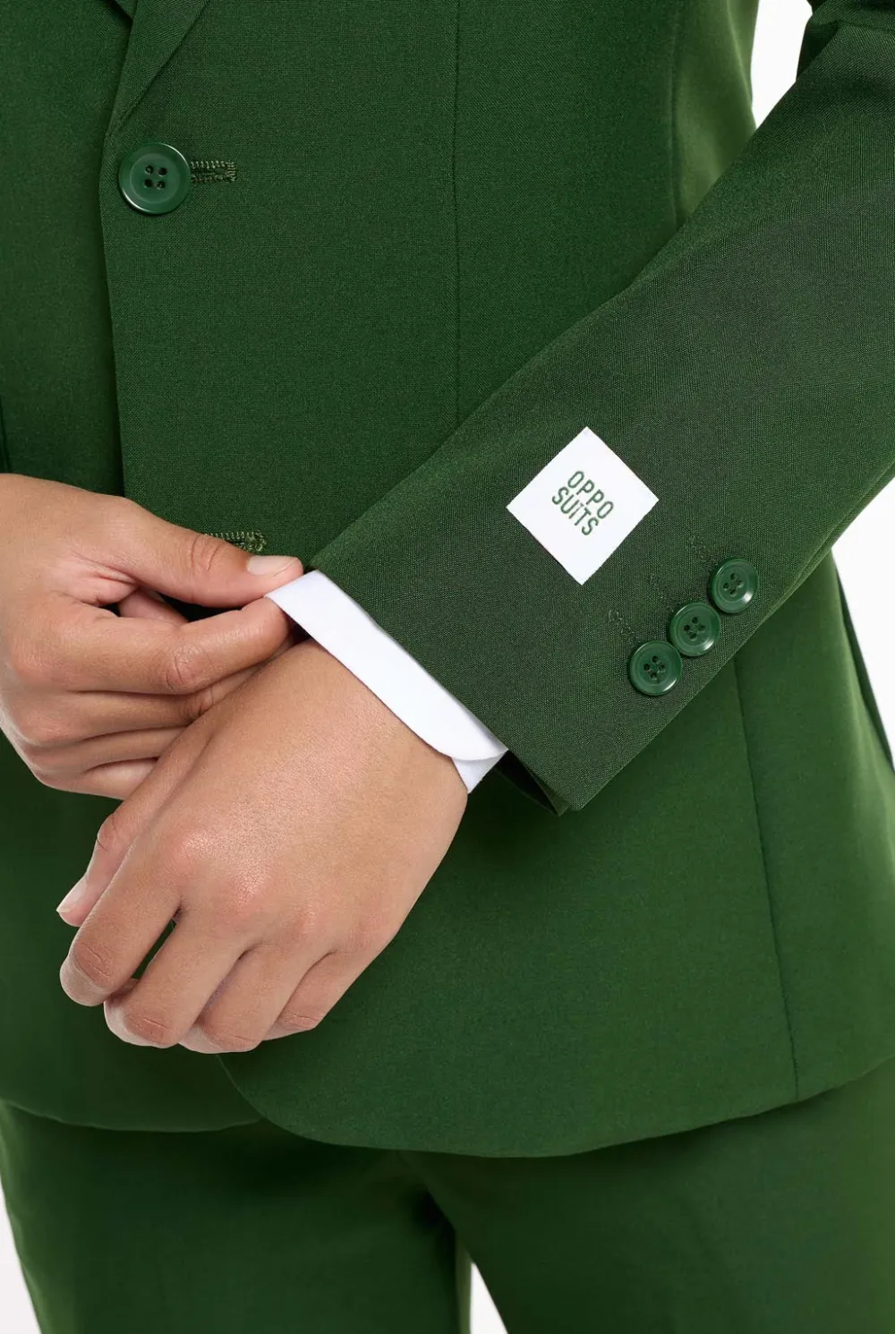OppoSuits Effen Gekleurde Pakken|Kerst Pakken|Glorious Green