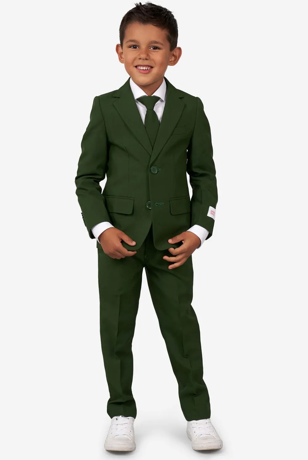 OppoSuits Effen Gekleurde Pakken|Kerst Pakken|Glorious Green