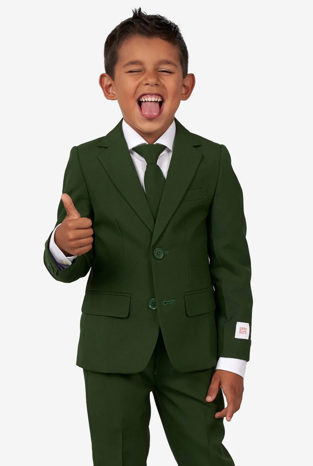 OppoSuits Effen Gekleurde Pakken|Kerst Pakken|Glorious Green