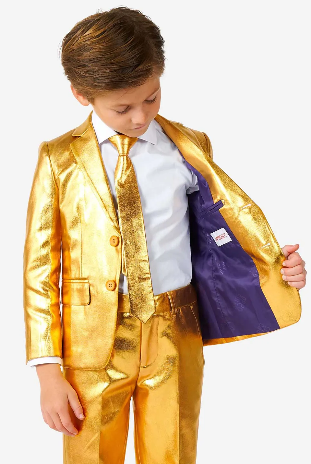 OppoSuits Effen Gekleurde Pakken|Groovy Gold