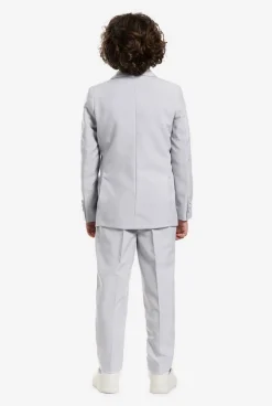 OppoSuits Effen Gekleurde Pakken|Groovy Grey