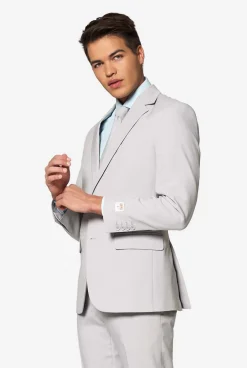 Heren OppoSuits Vrijgezellenfeest Pakken|Trouwpakken|Groovy Grey