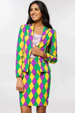 DAMES OppoSuits Vrijgezellenfeestpakken|Harlequeen