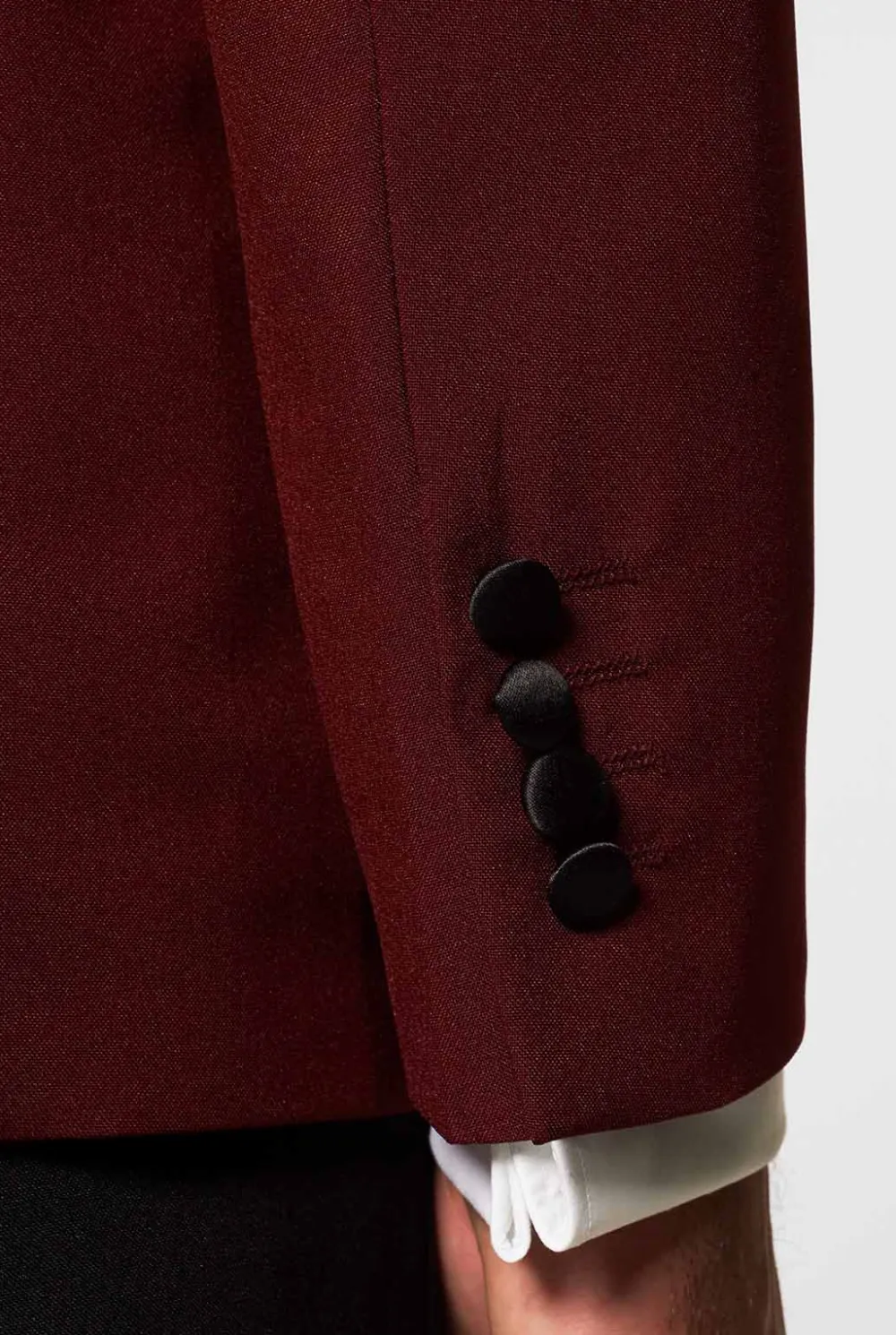 Heren OppoSuits Examen Smokings|Kerst Smokings|Hot Burgundy