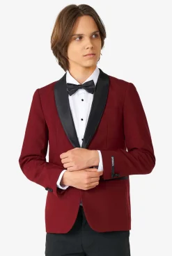 OppoSuits Smokings|Kerst Pakken|Hot Burgundy