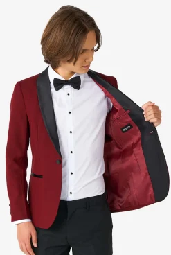 OppoSuits Smokings|Kerst Pakken|Hot Burgundy