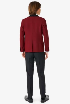 OppoSuits Smokings|Kerst Pakken|Hot Burgundy