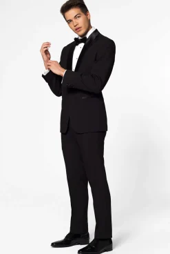Heren OppoSuits Examen Smokings|Kerst Smokings|Jet Set Black