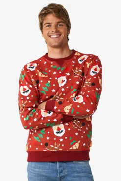 Heren OppoSuits Kerst Sweaters|Jolly Crew