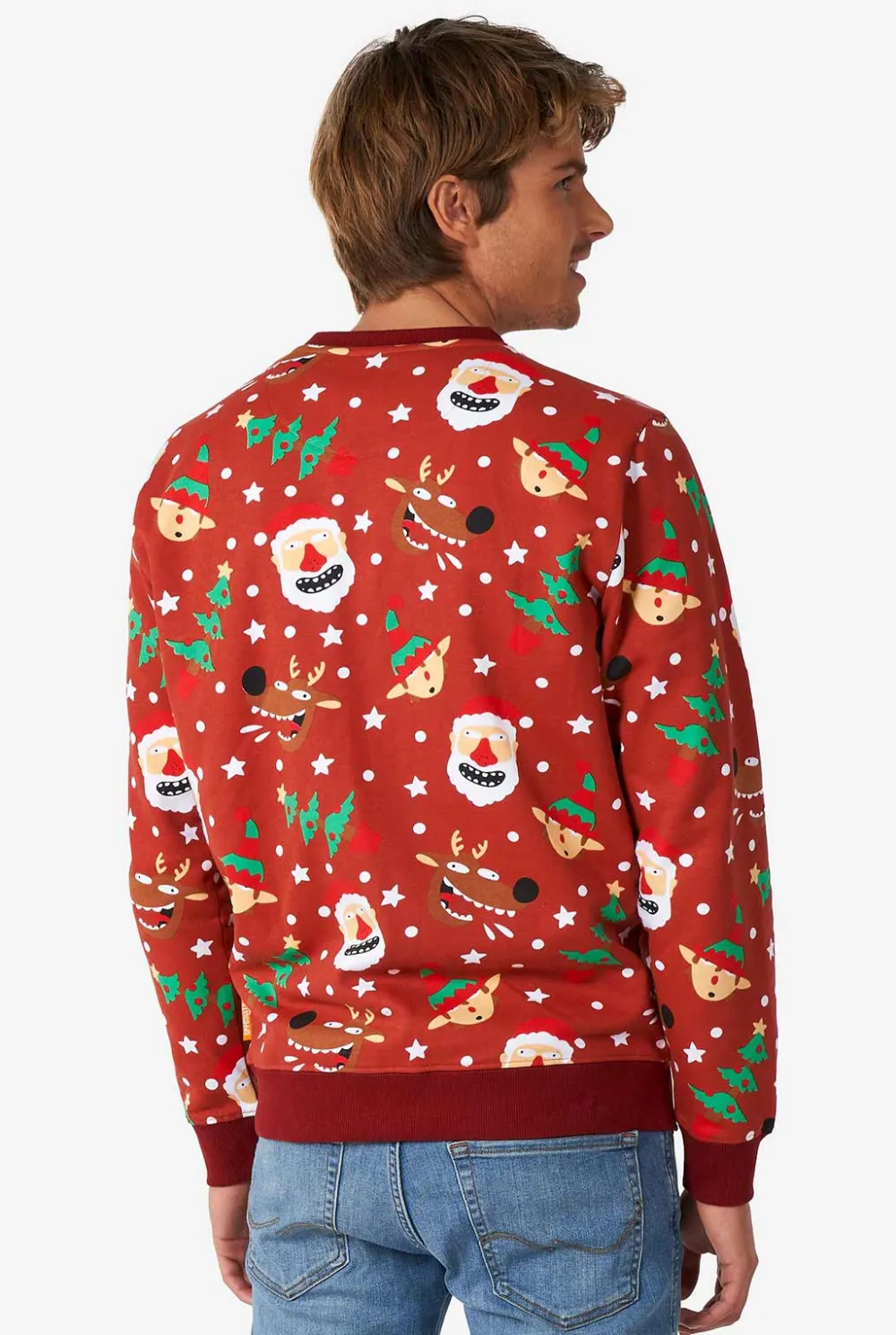 Heren OppoSuits Kerst Sweaters|Jolly Crew