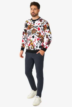 Heren OppoSuits Carnavals Sweaters|King of Clubs