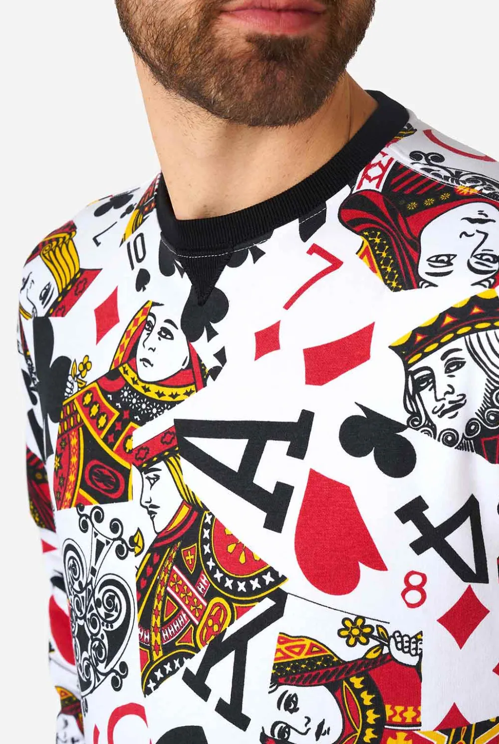 Heren OppoSuits Carnavals Sweaters|King of Clubs