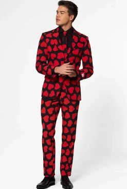Heren OppoSuits Trouwpakken|Vrijgezellenfeest Pakken|King of Hearts