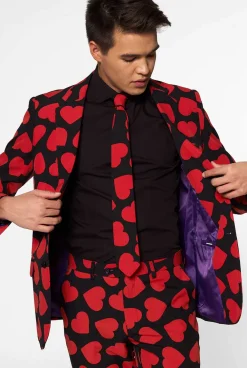 Heren OppoSuits Trouwpakken|Vrijgezellenfeest Pakken|King of Hearts