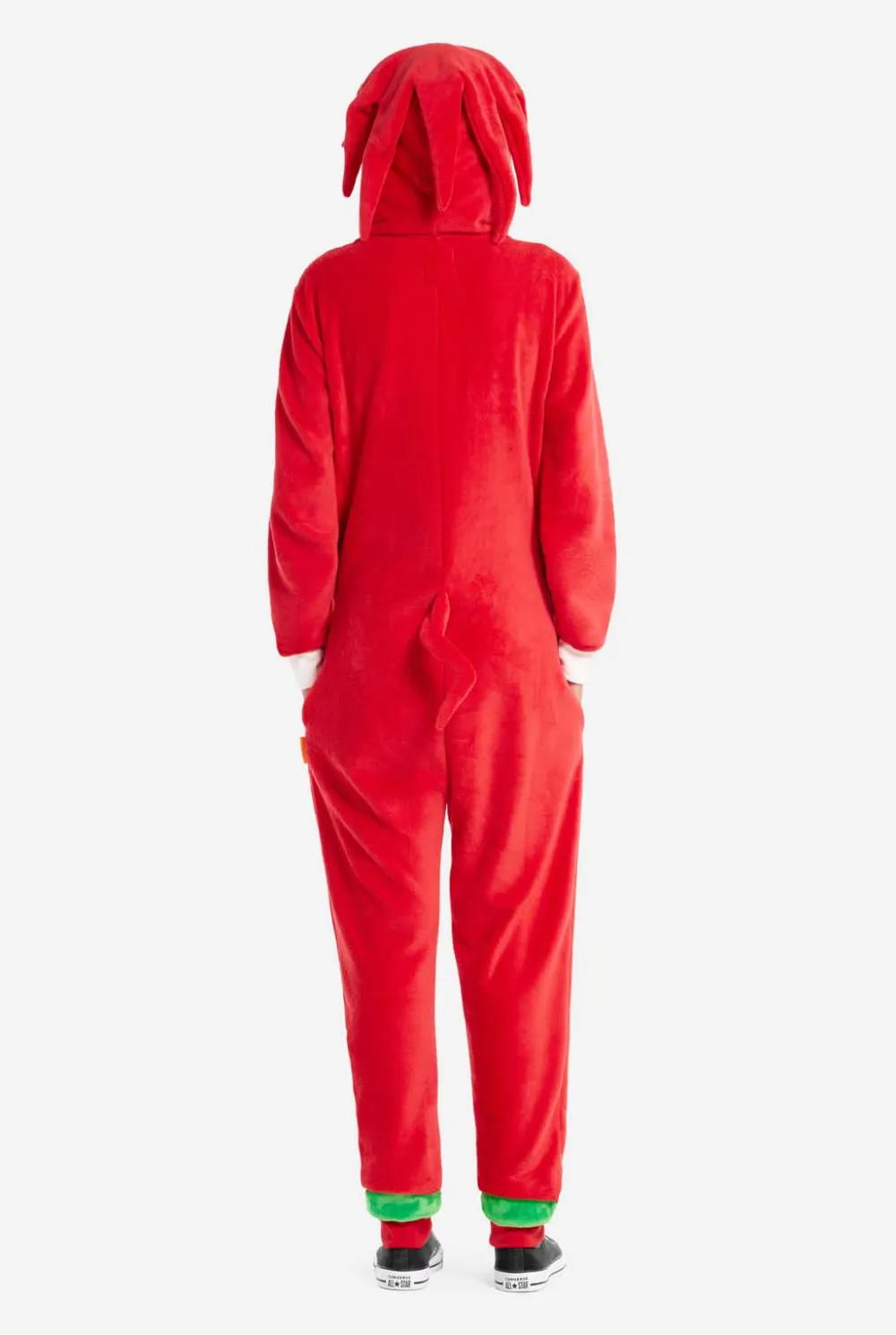 DAMES OppoSuits Karakter Onesies|Effen Gekleurde Onesies|Knuckles