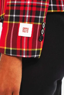 DAMES OppoSuits Kerstblazers|Lumberjackie