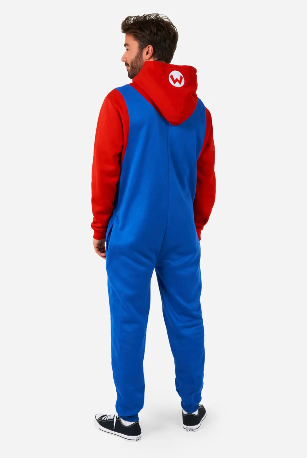 DAMES OppoSuits Karakter Onesies|Effen Gekleurde Onesies|Mario