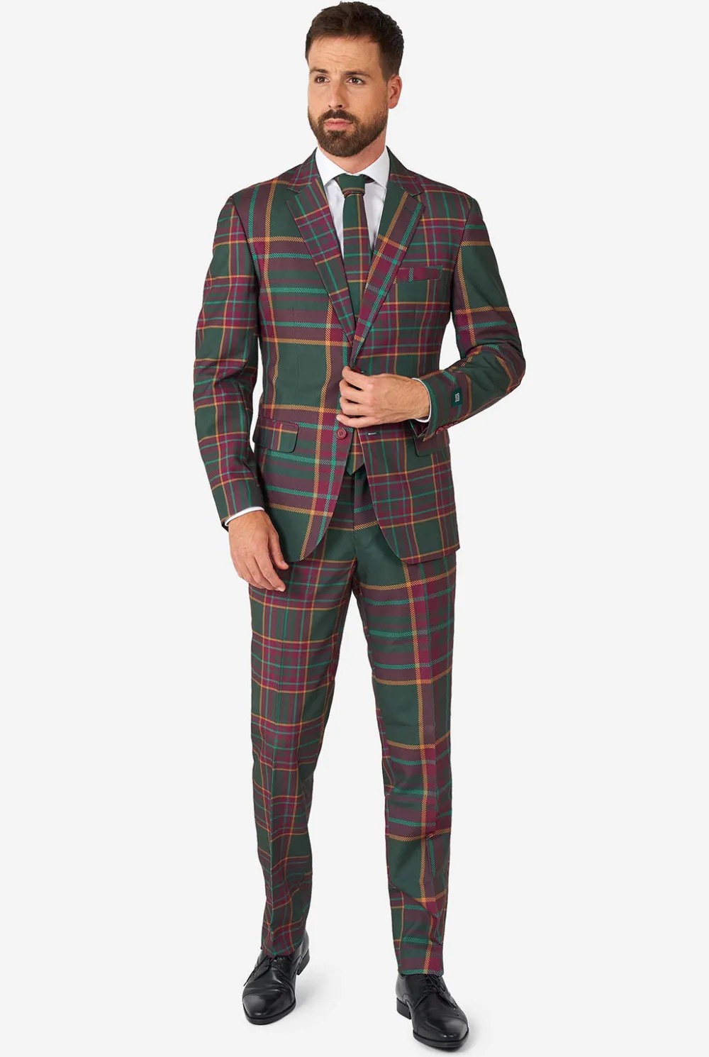 Heren OppoSuits Trouwpakken|Kerstpakken|Mixed Mesh