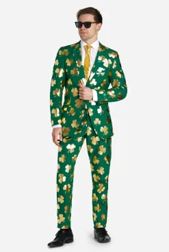 Heren OppoSuits Trouwpakken|Carnavalspakken|Mr. Clover Clover