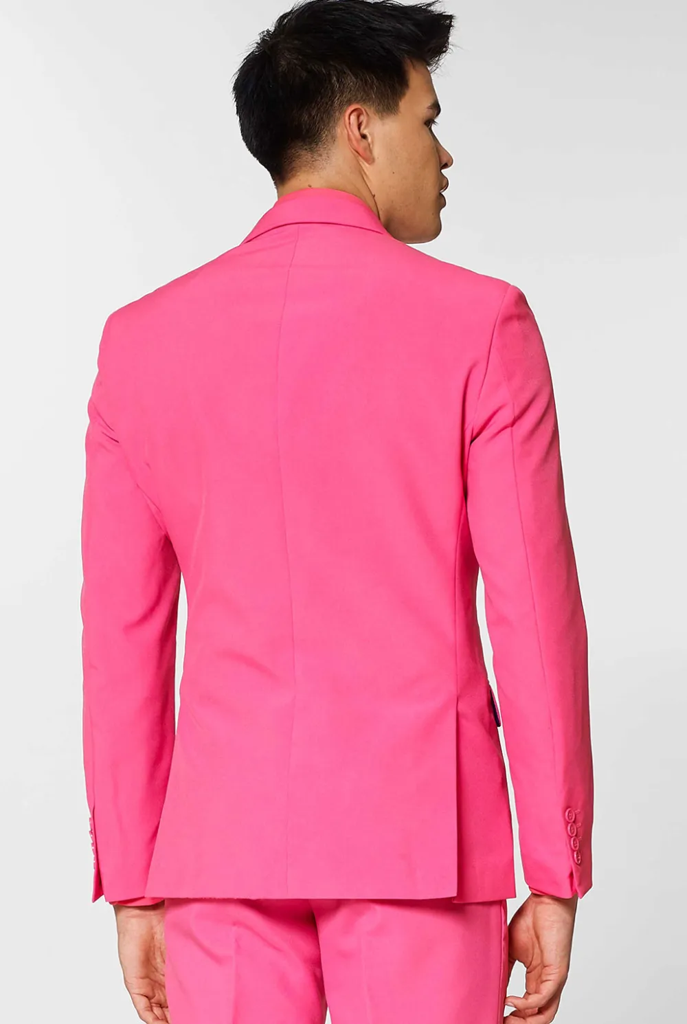 Heren OppoSuits Vrijgezellenfeest Pakken|Effen Gekleurde Pakken|Mr. Pink