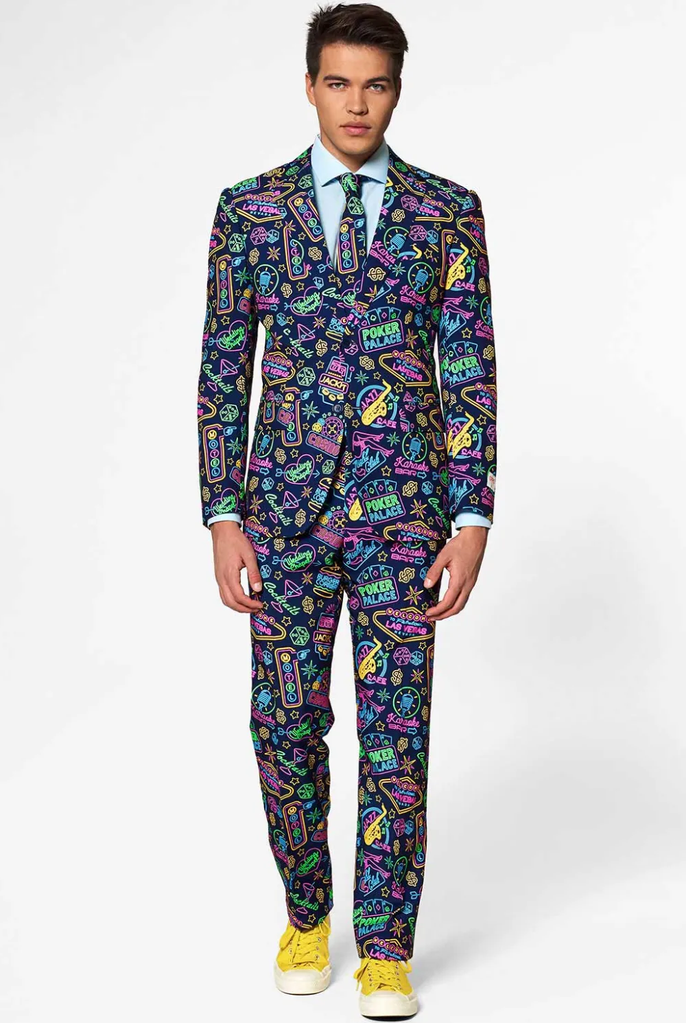 Heren OppoSuits Vrijgezellenfeest Pakken|Trouwpakken|Mr. Vegas