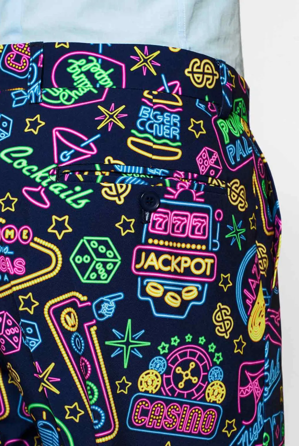 Heren OppoSuits Vrijgezellenfeest Pakken|Trouwpakken|Mr. Vegas