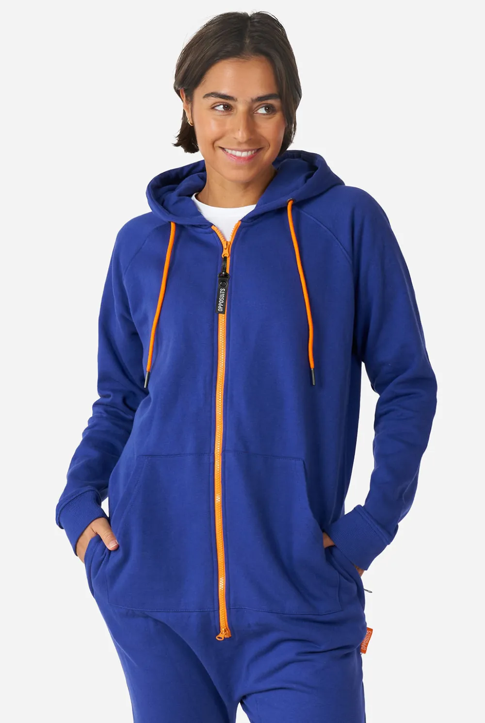 DAMES OppoSuits Effen Gekleurde Onesies|Effen Gekleurde Onesies|Navy Royale