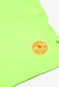 Heren OppoSuits Zwembroeken|Neon Lucky Lime