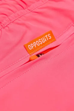 Heren OppoSuits Zwembroeken|Neon Pink Power