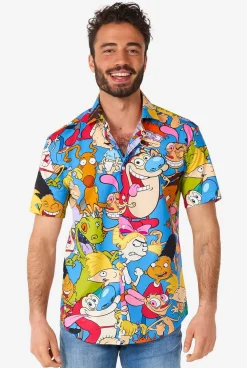 Heren OppoSuits Halloween Overhemden|Zomer Overhemden|Nickelodeon™ Cartoons