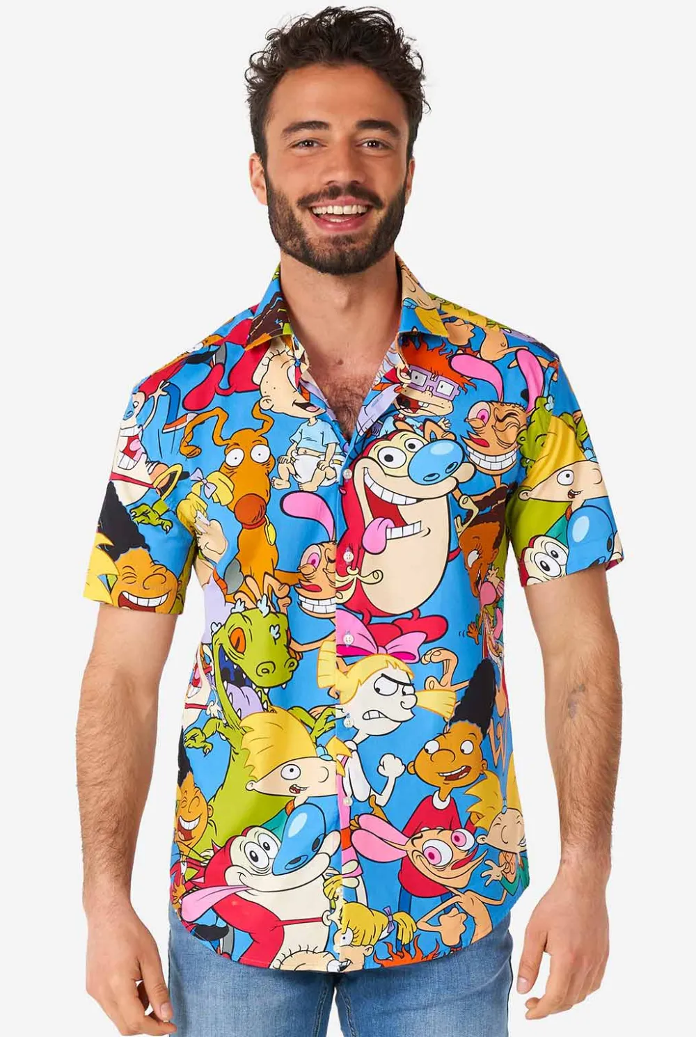 Heren OppoSuits Halloween Overhemden|Zomer Overhemden|Nickelodeon™ Cartoons