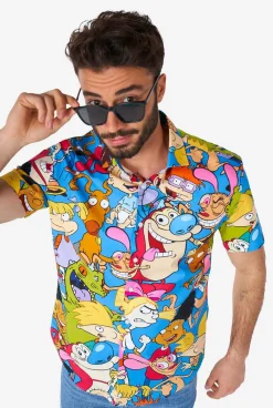 Heren OppoSuits Halloween Overhemden|Zomer Overhemden|Nickelodeon™ Cartoons