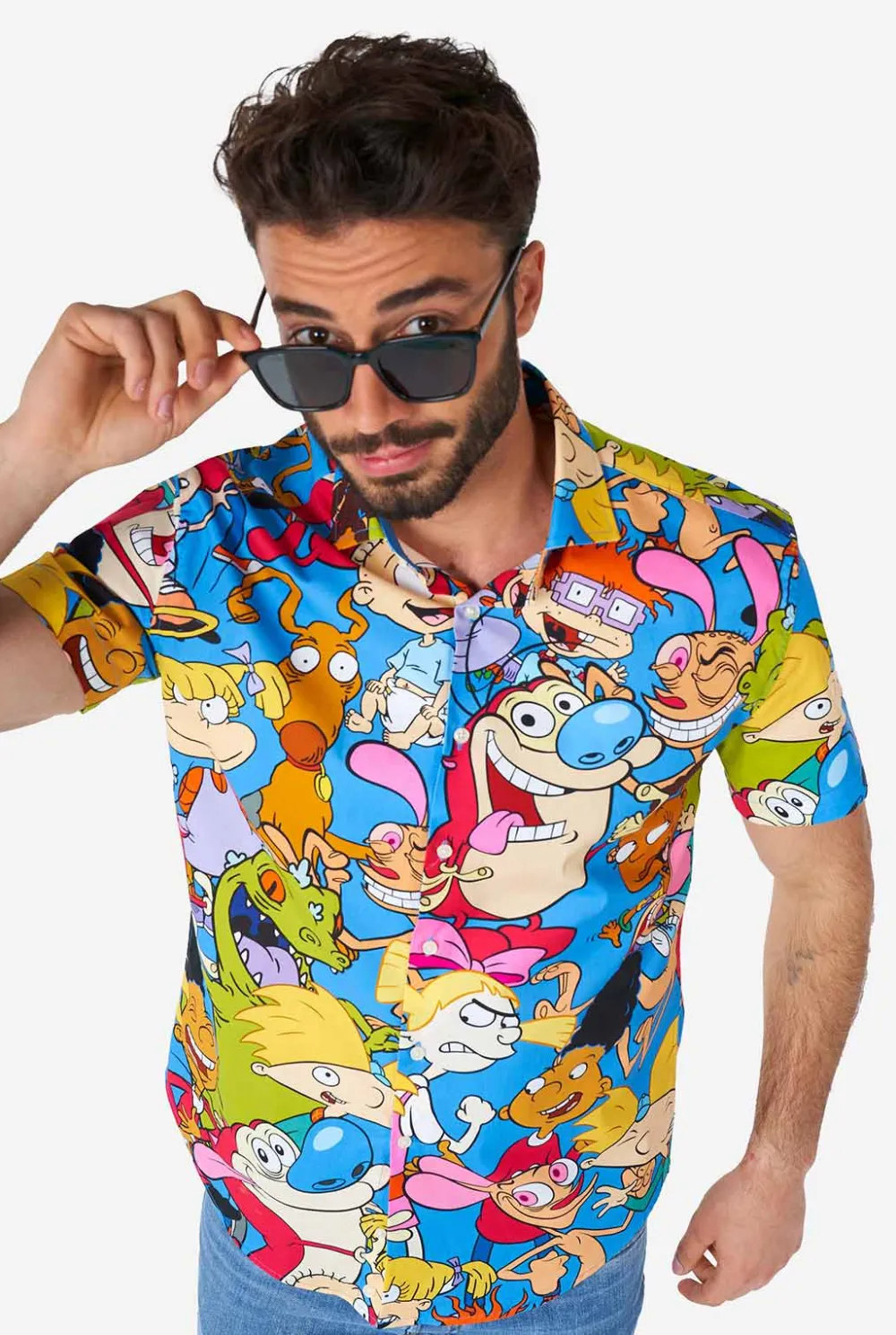 Heren OppoSuits Halloween Overhemden|Zomer Overhemden|Nickelodeon™ Cartoons