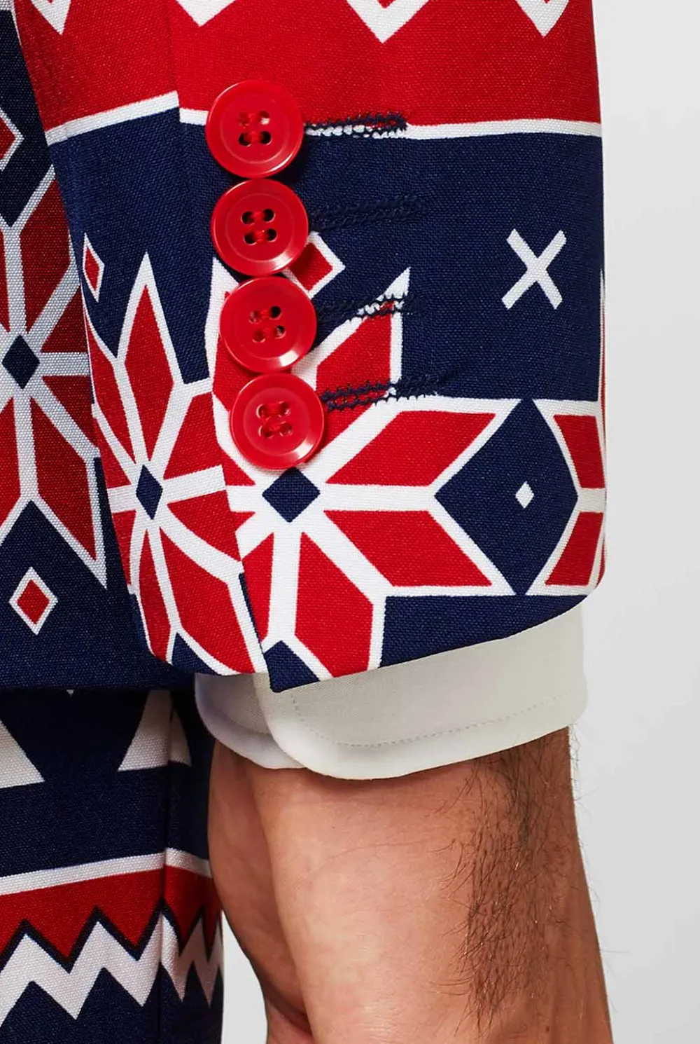 Heren OppoSuits Kerstpakken|Nordic Noel