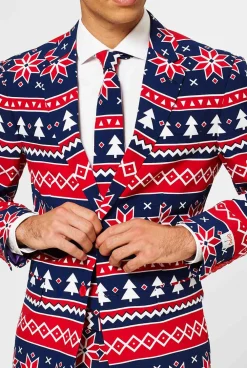 Heren OppoSuits Kerstpakken|Nordic Noel