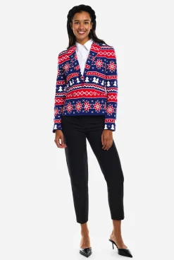 DAMES OppoSuits Kerstblazers|Nordic Noelle