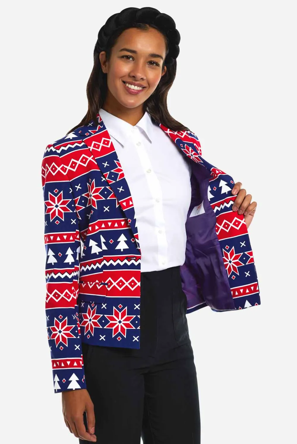 DAMES OppoSuits Kerstblazers|Nordic Noelle